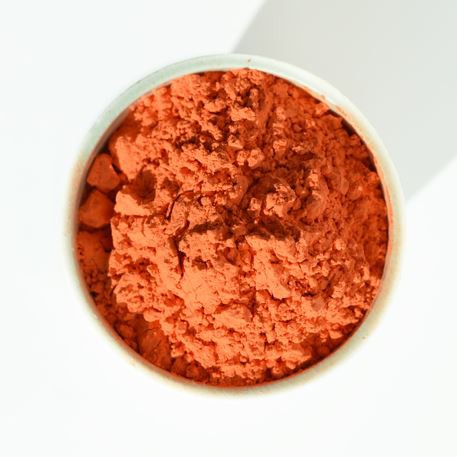 Kuluri ta 'Inklużjoni taċ-ċeramika Aħmar Oranġjo għall-pigment tal-kulur inorganiku kumpless tal-mejda taċ-ċeramika